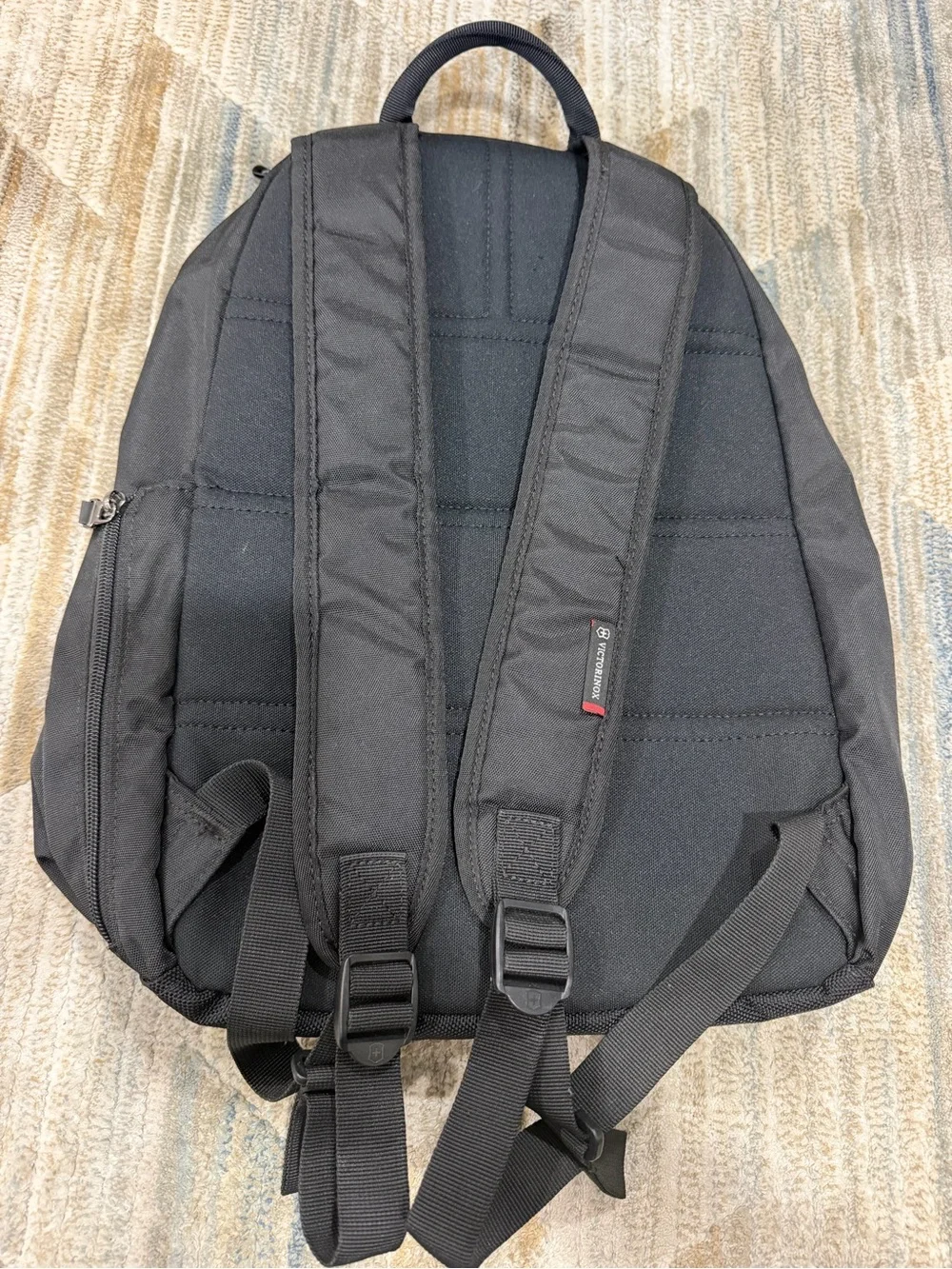 Victorinox Black Men's Everyday Backpack with Multiple Compartments